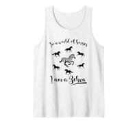 A Zebra Among Horses - Rare Disease Awareness Tank Top