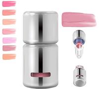 A-ztk Liquid Blush, Aztk Jelly Color Liquid Blush, Liquid Blusher for Cheeks, Liquid Contour Stick with Sponge Head, 3 in 1 Matte Nude Pink Orange Makeup Blusher Cream for Mature Skin for Women (JC04)