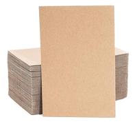 A0 Corrugated Cardboard Packaging Sheets - Single Wall Inserts Flat Layer Pads for Packing, Mailing or Art Crafts DIY Projects (100)