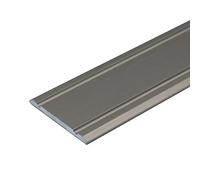 A02 30mm Anodised Aluminium Flat Door Threshold Strip - INOX, 0.93m