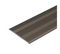 A08 930mm X 35mm 2.3mm Anodised Aluminium Flat Door Threshold Profile - Champagne, 0.93M