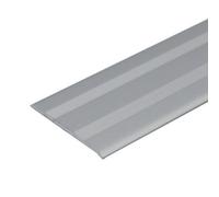 A08 930mm X 35mm 2.3mm Anodised Aluminium Flat Door Threshold Profile - Silver, 0.93M