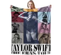 (A1, 150X130cm) Taylor Swift Blanket Singer Mouldy Flannel Sofa Blanket