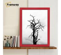 (A1- 840X594MM) Red Picture Frame / LW Style Wall Art Frame / Modern Photo Frames