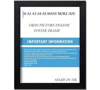 A1 A2 A3 A4 A5 BLACK OAK, PICTURE,PHOTO FRAMES (Black, 19 x 13 INCH)