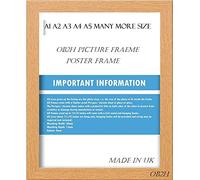 A1 A2 A3 A4 A5 BLACK OAK, PICTURE,PHOTO FRAMES (Oak, A3(420 x 297 mm)