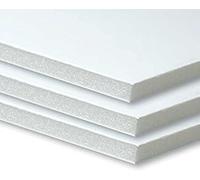 A1,A2,A3,A4,A5 Foam Board - Black (Pack of 10) - Black -Foam Core Polystyrene - Photo Foam Board - for Presentation, Mounting, Arts & Crafts (White, A4)