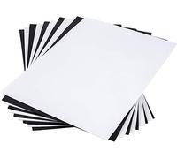 A1,A2,A3,A4,A5 Foam Board - Black (Pack of 10) - Black -Foam Core Polystyrene - Photo Foam Board - for Presentation, Mounting, Arts & Crafts (Black & White, A4)