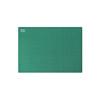 A1 A2 A3 A4 A5 Size Cutting Mat Non-Slip Cutting Board with Surface for Arts & Crafts Easy Guided Line Knife Cuts for Paper, Card, Fabric, Plastic for Professional Cutting Green (A2)