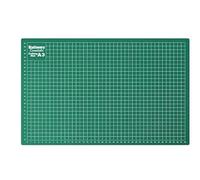 A1 A2 A3 A4 A5 Size Cutting Mat Non-Slip Cutting Board with Surface for Arts & Crafts Easy Guided Line Knife Cuts for Paper, Card, Fabric, Plastic for Professional Cutting Green (A3)