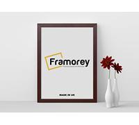 A1 A2 A3 A4 Photo Frames Flat Profile Picture Frames, Art Poster Frames Wall Art Frame (Mahogany, 40x30CM(15.7" x 11.8"))