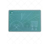 A1 A2A3 A4 A5 Cutting Mat Non-Slip Self Healing Sewing Quilting Cutting Board Double Sided Grid Crafts Modelling Paper-Craft Green (Green, A3)