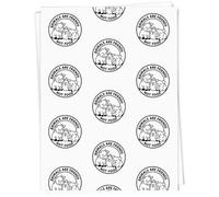 A1 'Animals Are Friends Not Food' Gift Wrap/Wrapping Paper Sheet (GI00110633)