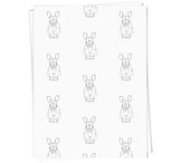 A1 'Baby Rhino Sitting' Gift Wrap/Wrapping Paper Sheet (GI00110967)