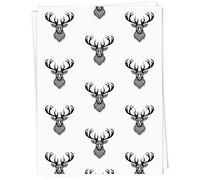A1 'Celtic Stag' Gift Wrap/Wrapping Paper Sheet (GI00108247)