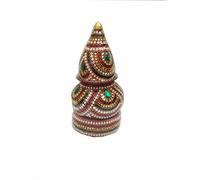 A1 Craft Indian Wedding Hindu Pooja Kalash Loti Nariyal Decorative Var Bediyu Mandap Ceremony