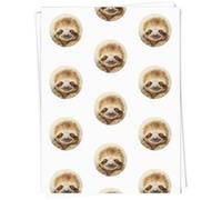 A1 'Cute Baby Sloth' Gift Wrap/Wrapping Paper Sheet (GI00107633)
