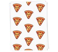 A1 'Cute Pizza Slice' Gift Wrap/Wrapping Paper Sheet (GI00110509)