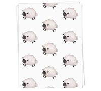 A1 'Cute Woolly Sheep' Gift Wrap/Wrapping Paper Sheet (GI00110873)