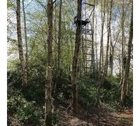 A1 Decoy High Seat Hunting Tree Stand Galvanized Deer Stalking Seat