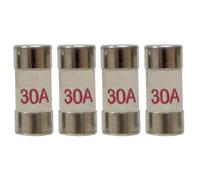 A1 ELECTRICS A1ELECTRICS 30 Amp Consumer Unit Fuses UK - BS1361 30A - For Fuses Carriers - Ring Mains and Shower Circuits - 4 Pack