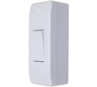 A1 Electrics Architrave Light Switch, 1 Gang 2-Way, White