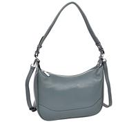 A1 FASHION GOODS Genuine Leather Hobo Handbag Women's Shoulder Bag, Cross Body Multi Straps Zip Fasten Casual A668 (Teal)