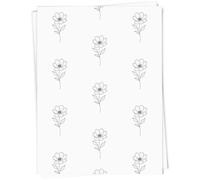 A1 'Flower' Gift Wrap/Wrapping Paper Sheet (GI00109075)