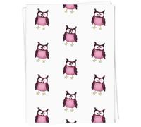 A1 'Goofy Owl' Gift Wrap/Wrapping Paper Sheet (GI00106985)