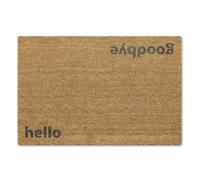 A1 Graphics Ltd Brush Door Mat Hello Goodbye Funny Front Door Mat First Home Couple's Gift
