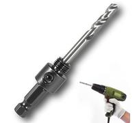 A1 Hole Saw Arbor for 14mm-30mm Hole Saws - Compatible with Starrett | Screw Thread Hex Shank Arbor with Extension Bar, Drill Bit & Saw Hole Drill Bit Ideal for 20mm 25mm 30mm Sets,