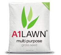 A1 Lawn, Multi-Purpose Grass Seed - Fast Growing, Hard-Wearing Lawn, DEFRA Approved, 15kg