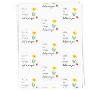 A1 'Life Is Tough' Gift Wrap/Wrapping Paper Sheet (GI00107905)