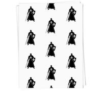 A1 'Medieval Knight Standing' Gift Wrap/Wrapping Paper Sheet (GI00106163)