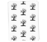 A1 'Medieval Tree' Gift Wrap/Wrapping Paper Sheet (GI00106161)