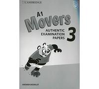 A1 Movers 3 Answer Booklet: Authentic Examination Papers (Cambridge Young Learners English Tests)