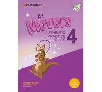 A1 Movers 4 Student's Book with Answers with Audio with Resource Bank: Authentic Practice Tests (Cambridge Young Learners English Tests)