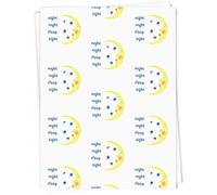 A1 'Night Night Sleep Tight' Gift Wrap/Wrapping Paper Sheet (GI00106595)