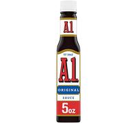 A1 Original Sauce 142g Great Steak Sauce | Bold Meat Sauce to Complement Burgers, Steak & Chicken, Use as a Marinade or While Grilling, Kosher
