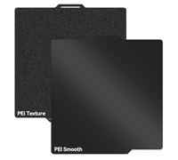 A1 PEI Build Plate 257 * 257mm, for Bambu Lab A1/P2S/P1S/P1P/X1C/X1/X1E 3D Printer, Double Sided Smooth+Textured Heated Bed, High-Adhesion Removable Flexible Printing Surface