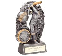 A1 PERSONALISED GIFTS Blast Out Male Cricket Batting Figure Trophies