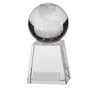A1 PERSONALISED GIFTS Crystal World Globe Atlas Trophies