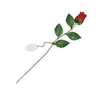 A1 PERSONALISED GIFTS Engraved Red Glitter Rose with Gift Box