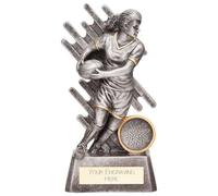 A1 PERSONALISED GIFTS Focus Female Rugby Player Trophies
