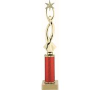 A1 PERSONALISED GIFTS Gold and Red Star Achievement Awards