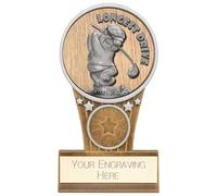 A1 PERSONALISED GIFTS iKon Tower Longest Drive Golf Trophies