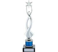 A1 PERSONALISED GIFTS Silver and Blue Star Achievement Awards