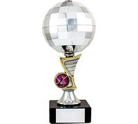 A1 PERSONALISED GIFTS Silver Disco Ball Trophies