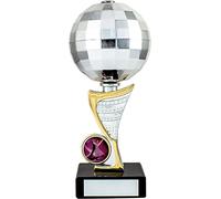 A1 PERSONALISED GIFTS Silver Disco Ball Trophies