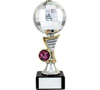 A1 PERSONALISED GIFTS Silver Disco Ball Trophies